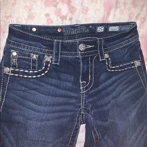 Miss Me Signature Rise Boot Cut SZ 25
